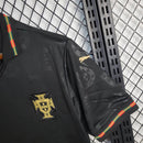 Camisa Seleção Portugal Edição Pantera Negra 2026/27 - Puma Torcedor Masculina - Preta/Dourada